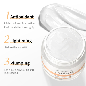 LANBENA Saudi Anti Aging Ginseng Grüner Tee Vitamin C Gesichts creme White ning für Frauen Die und Falten Niacin amid Gesichts creme Sicherheits datenblatt - Product Image 3