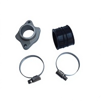 Collecteur d'admission OEM Zontes 368G Voge 525DSX 2026 avec adaptateur de carburateur en aluminium et tuyau pour moto tout-terrain BSE Leopard J2