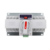 Commutateur de transfert automatique double alimentation 2P 63A ATES pour alimentation de secours CA monophasé triphasé haute puissance pour usage domestique – Fabriqué en Chine