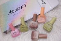 AVATINO Gel UV en gros, couleurs nude, gel pour ongles, marque privée, personnalisation du logo, 3000 couleurs de vernis à ongles