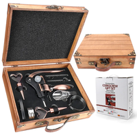 Ensemble cadeau d'ouvre-bouteilles à vin anciens personnalisés, prix d'usine pour Noël et mariage, tire-bouchons et ouvre-bouteilles