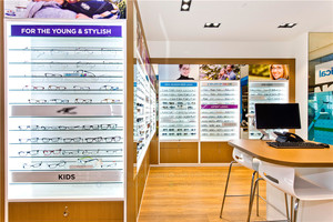 Thiết Kế Nội Thất 3D Hiện Đại Có Thể Khóa Kính Trưng Bày Kính Râm Tủ Trưng Bày Kính Mắt Tủ Tường Cho Cửa Hàng Quang Học - Product Image 6