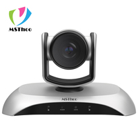 Caméra professionnelle MSThoo PTZ optique 3x caméra 1080p 30fps USB 2.0 caméra de conférence pour église/réunion/éducatif