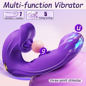 S-hande Venta al por Mayor, Nuevo Vibrador de Succión Clítoris 3 en 1 con 9 Frecuencias, Vibrador de Golpeteo, Vibrador de Punto G, Juguete Sexual para Mujeres - Product Image 3