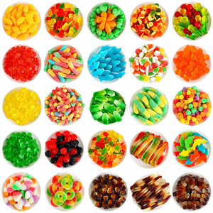 Gomitas de Frutas Variadas con Sabor Agridulce, Halal, al por Mayor, Personalizadas, OEM, Marca Privada, TIK TOK, Bolsa a Granel - Product Image 3