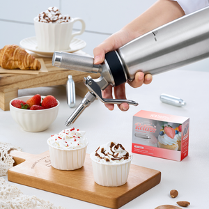 Chargeur <span class=keywords><strong>de</strong></span> crème fouettée portable en métal <span class=keywords><strong>de</strong></span> haute qualité, 8g, cartouche <span class=keywords><strong>de</strong></span> <span class=keywords><strong>gaz</strong></span> pour crème fouettée - Product Image 6