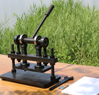 Nouvelle petite machine à embosser manuelle pour la découpe à la presse sur papier, tissu, cuir, EVA - État d'occasion