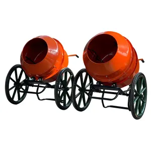 Máy Xi Măng Di Động Dạng Trống 200l 250l Nhỏ Gọn Giá Máy Trộn Điện Mini Bê Tông