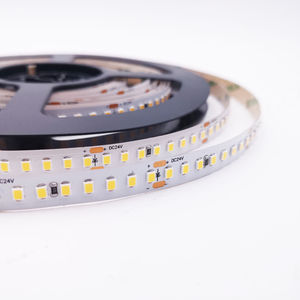Tiras de Luces LED Flexibles de 24 V, Alto CRI Ra 95, 160 lm/190 lm por Vatios, 3000 K, Blanco Cálido, 2835, Alta Eficiencia, Sin Puntos, Blancas, Atenuables - Product Image 1