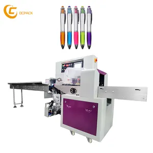 CE Down Pillow Packaging Machine Melhor Preço Roupas Bolo Embalagem 20-50PCS Pen Packaging Machine