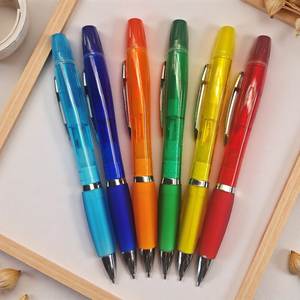 Stylos bille et surligneurs publicitaires personnalisés en gros pour fournitures de bureau et de papeterie, avec échantillon gratuit - Product Image 2