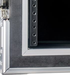 ATA Road Case | Shock-Mount | Doble rack Road Case 12-Space Side by Side - Product Image 6