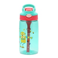 Ensemble de bouteilles d'eau en plastique, pour enfants de ml, tasse à boire, pour pique-nique à l'école, pour l'extérieur