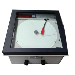 1 or 2 Pens Tech Paper Circular Chart Recorder for Pressure Temperature Pressure Circle Chart Recorder - Product Image 2