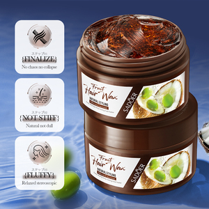 SADOER uomini tutto naturale per capelli Pomade cera Private Label cocco oliva frutta forte Styling prodotto - Product Image 2