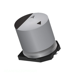 Condensador de Montaje Superficial Original AEA1616220M450R, Aluminio, 450V, Polarizado, 22 uF - Product Image 1