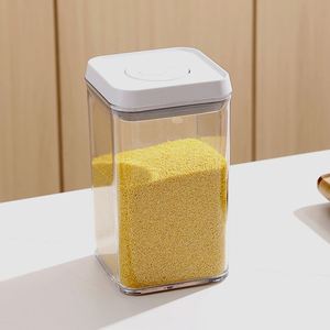 Food Grade Press Vacuum Airtight <b>Storage</b> <b>Jars</b> <b>Kitchen</b> Containers <b>for</b> Coffee Beans Grains Wholesale - Product Image 4
