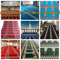 Tapis imprimé sur mesure, fabriqué à la machine, antidérapant, grande taille, pour mosquée, église, tapis mural, fabricant de tapis