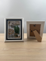 Cadre photo carré en MDF léger et durable, écologique, personnalisable, taille sur mesure, décoration intérieure, marque Daxin, modèle DX--044, 2025