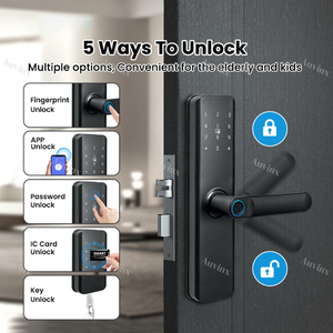Serratura Intelligente Auvinx Tuya TTLock con APP, Impronta Digitale e Password per Appartamenti e Porte in Legno - Product Image 2