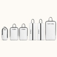 Cubes de compression pour bagages, lot de 6 pièces pour le voyage, accessoires de voyage, organiseurs de bagages extensibles