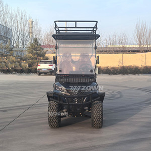 Voiturette de golf électrique personnalisable 4 places tout-terrain à basse vitesse pour clubs, hôtels et chasse - Product Image 3