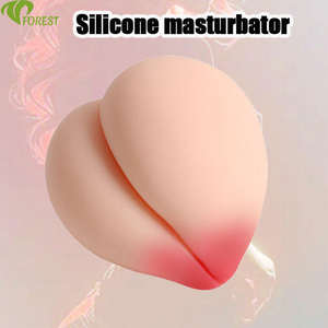 Godet de masturbation masculin en forme de pêche, doux, pour soulagement du stress, en matériau TEP, godet de poche, <span class=keywords><strong>jouet</strong></span> sexuel - Product Image 1