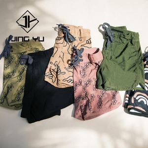 Shorts de Baño para Niños con Cordón Ajustable, Protección UPF50+, Diseño Hawaiano de Lujo para Verano, Personalizables, Ecológicos, de Nailon - Product Image 2