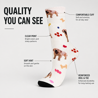 Chaussettes personnalisées sportives OEM pour adultes, automne, en polyester/nylon/coton/bambou/laine, sans couture, résistantes aux déchirures, séchage rapide