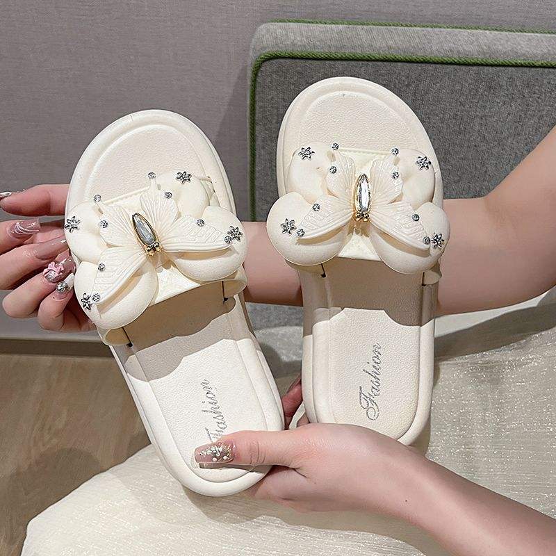 PVC Butterfly Sandals Elegant Fashion for Women Girls