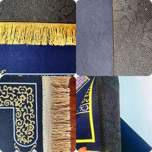 Jiuhua Tùy Chỉnh In Màu Rắn Dày Pha Lê Nhung Sàn Mat Cho Phòng Khách Cầu Nguyện Thảm Hiện Đại Phong Cách Đơn Giản - Product Image 3