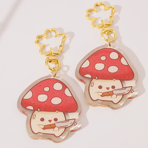 Porte-clés Anime Personnages <span class=keywords><strong>Manga</strong></span> Personnalisés Vigreat avec Illustration Transparente, Paillettes Holographiques et Finition Époxy – Création Artistique - Product Image 3