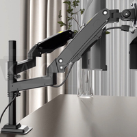 Support de moniteur réglable KALOC Premium pour bureau, compatible avec les écrans LCD de 17 à 32 pouces, VESA 75x75 100x100