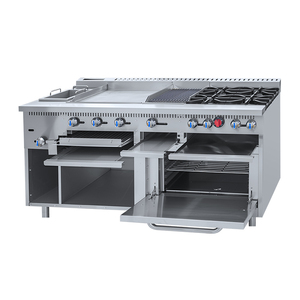 Forno Combinato a <span class=keywords><strong>Gas</strong></span> di Grado Commerciale, Efficiente e di Qualità Premium, Innovativo Forno e Fornello Combinati a <span class=keywords><strong>Gas</strong></span> - Product Image 1