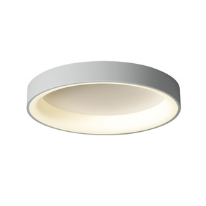 Plafonnier LED QiaoSheng rond, style moderne minimaliste nordique, pour chambre, bureau, balcon, usage domestique, 10-15 m² - Product Image 5