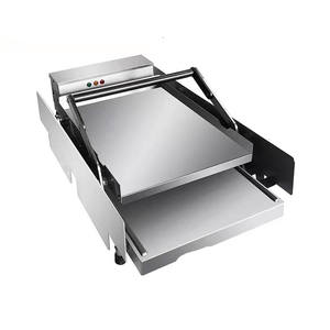 Machine à hamburgers automatique à <span class=keywords><strong>double</strong></span> couche, machine à hamburgers pour restaurant occidental, machine à rôtir, machine à hamburgers KFC - Product Image 2