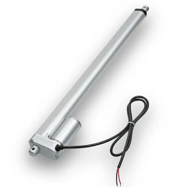 High torque ip67 electric motor ip68 12v linear actuator 1200mm stroke with controller