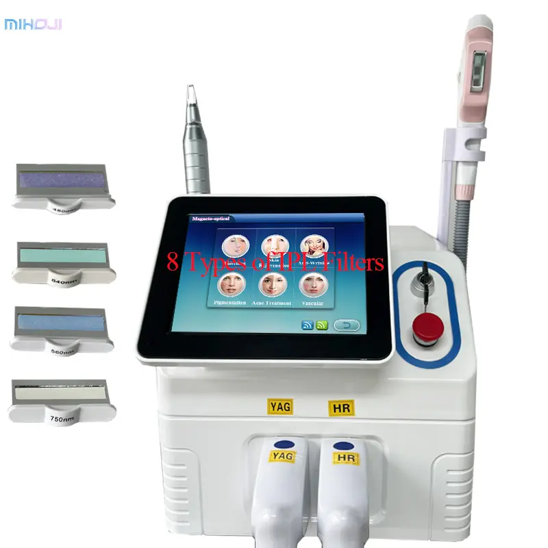 8 types filter laser ipl ipl ice hair removal 590nm ipl filter