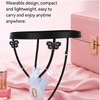 Vibrateur culotte Rabbit Wear, jouet pour adultes, 5 fréquences de vibration, télescopique, contrôle par application, masturbation féminine, vibrateur culotte portable