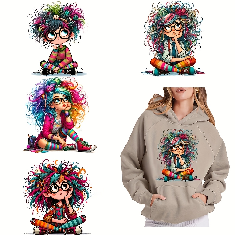 Plastisol For Heat Transfer Film Iron-On Transfer For Garment T-Shirts With Cartoon Designs Hotfix Ready