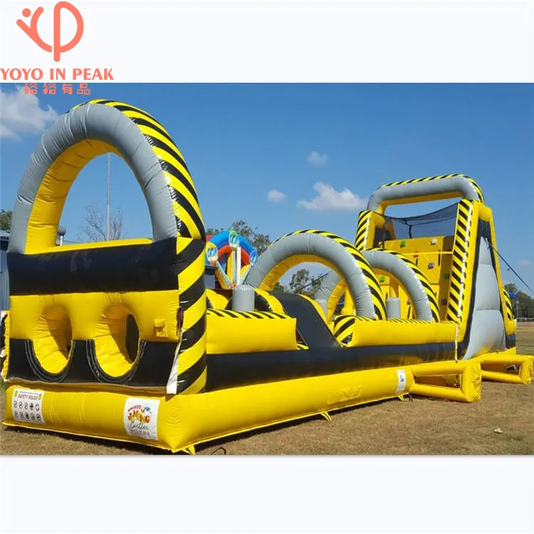 Nhà máy chuyên nghiệp chất lượng cao tùy chỉnh các chướng ngại vật Inflatable cho sân chơi ngoài trời để bán