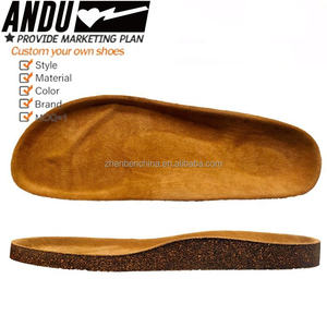 Zuecos Suaves de Cuero de Ante para Hombre y <span class=keywords><strong>Mujer</strong></span>, Zapatillas con Plantilla de Corcho Antideslizante, Diseño Personalizado, Unisex - Product Image 6