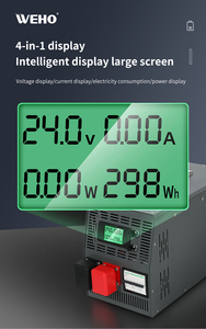 9000W 13.8V 14.6V 27.6V 29.2V 41.4V 43.8V 55.2V 58.4V แหล่งจ่ายไฟแบบสวิตชิ่ง AC เป็น DC สำหรับชาร์จแบตเตอรี่ลิเธียมไอรอนฟอสเฟต - Product Image 3