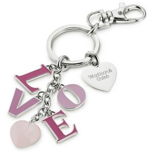 Littfun Moschettoni Promozionali Personalizzabili in Acciaio Inossidabile con Logo, Portachiavi Portatili a Tema Amore e Famiglia, Vendita all'Ingrosso - Product Image 6