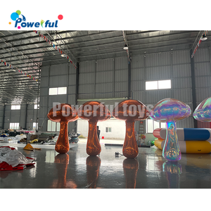 Ballon gonflable de boule de miroir de décorations de modèle de champignon pour l'événement commercial d'exposition de partie - Product Image 4