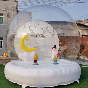 Globo <span class=keywords><strong>de</strong></span> Nieve Inflable Impermeable para Exteriores, Domo Burbuja Transparente, Decoración para Ramadán y Eid, <span class=keywords><strong>Esfera</strong></span> Inflable para Fotos en Eventos - Product Image 4