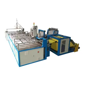 Servo motor drive automatic cutting and sewing machine feed bag pp woven sack making machines