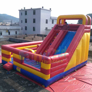 Outdoor kids party jumpers <b>inflatable</b> bounce <b>house</b> with slide commercial obstacle course combo - Product Image 2