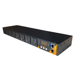 PDU Inteligente <span class=keywords><strong>de</strong></span> 16A y 8 Puertos con Enchufe CN, 3600W, Monitoreo <span class=keywords><strong>de</strong></span> <span class=keywords><strong>Red</strong></span>, MODBUS, MQTT, DHCP, Distribución <span class=keywords><strong>de</strong></span> Energía Eléctrica para Instituciones Financieras - Product Image 2