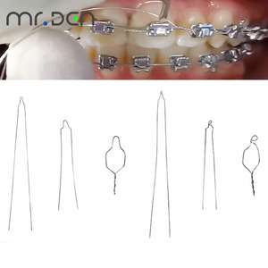 ortodontica manuale metallo acciaio inossidabile pinze Jarabak per filo leggero chiusura anelli di chiusura strumenti da - Product Image 6